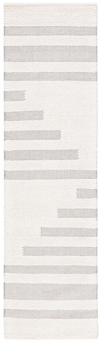 Safavieh Natura 205 Modern Hand Woven Rug Ivory / Grey NAT205F-8