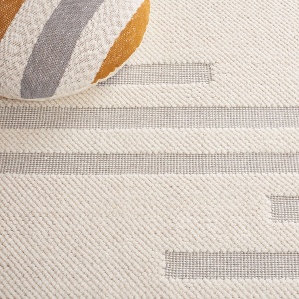 Safavieh Natura 205 Modern Hand Woven Rug Ivory / Grey NAT205F-8