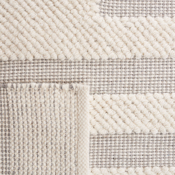 Safavieh Natura 205 Modern Hand Woven Rug Ivory / Grey NAT205F-8