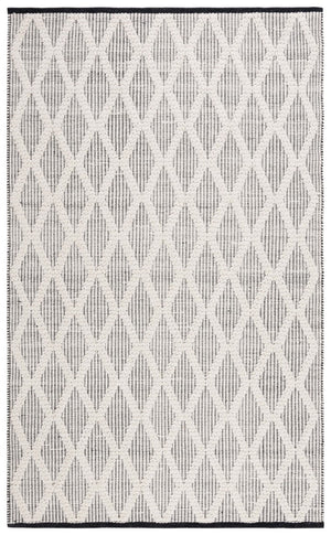 Safavieh Natura 206 Modern Hand Woven Rug Black / Ivory NAT206Z-8