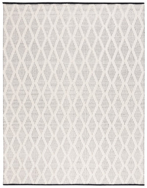 Safavieh Natura 206 Modern Hand Woven Rug Black / Ivory NAT206Z-8