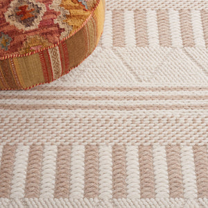 Safavieh Natura 207 Modern Hand Woven Rug Ivory / Taupe NAT207E-8