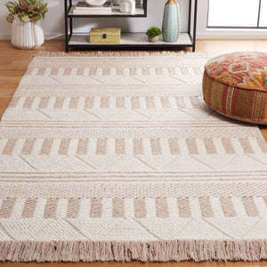 Safavieh Natura 207 Modern Hand Woven Rug Ivory / Taupe NAT207E-8