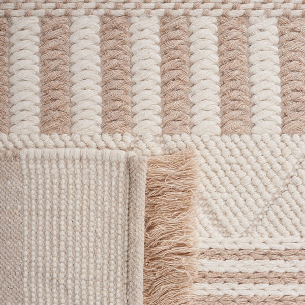 Safavieh Natura 207 Modern Hand Woven Rug Ivory / Taupe NAT207E-8