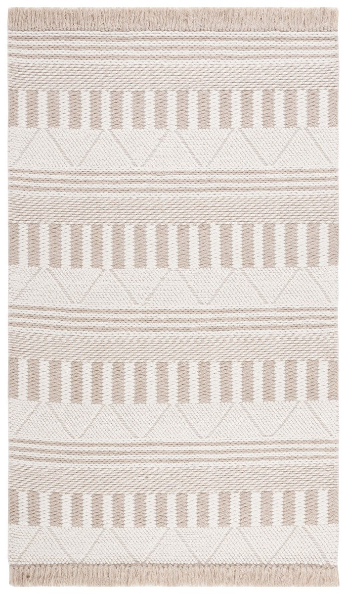 Safavieh Natura 207 Modern Hand Woven Rug Ivory / Taupe NAT207E-8