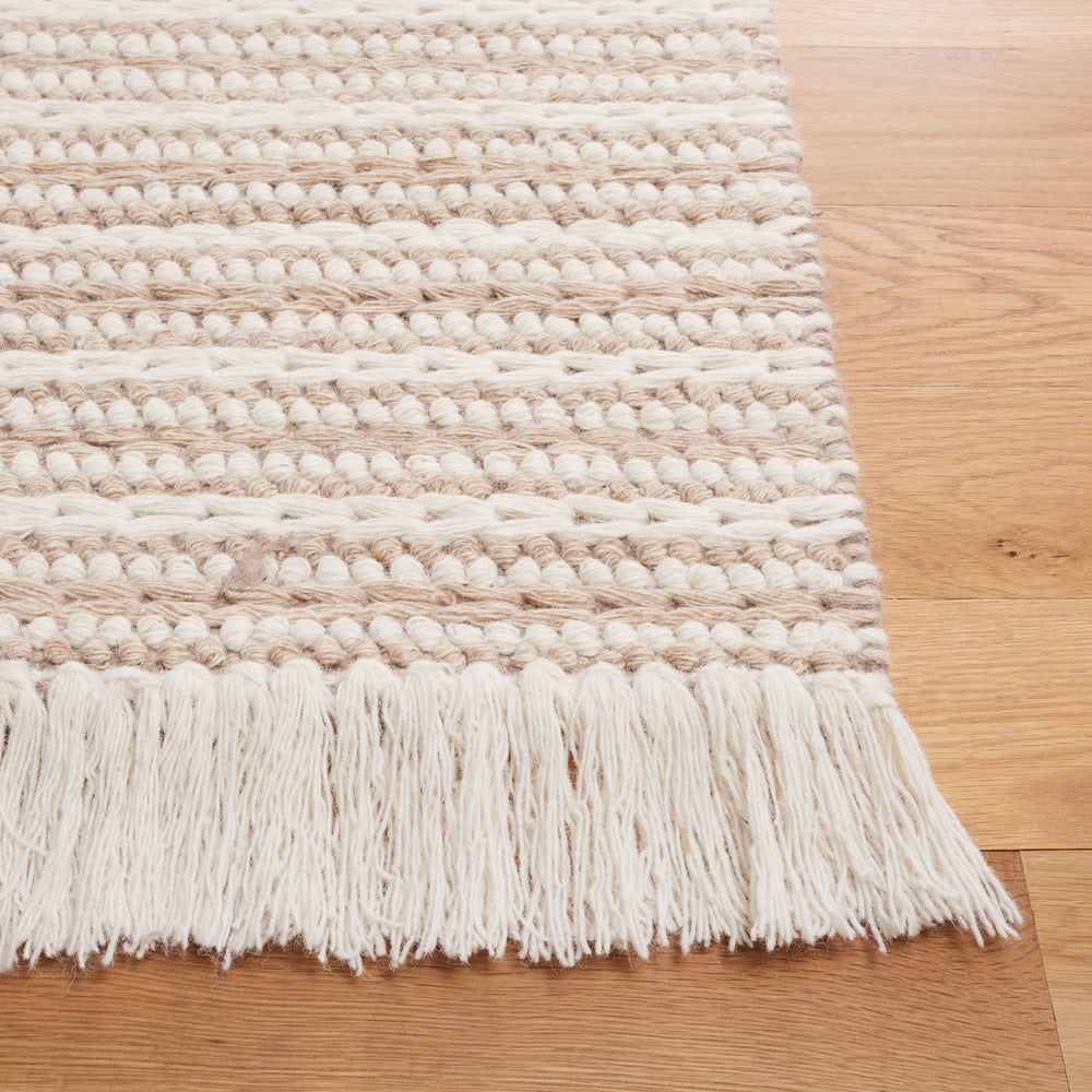 Safavieh Natura 208 Modern Hand Woven Rug Taupe / Ivory NAT208E-8