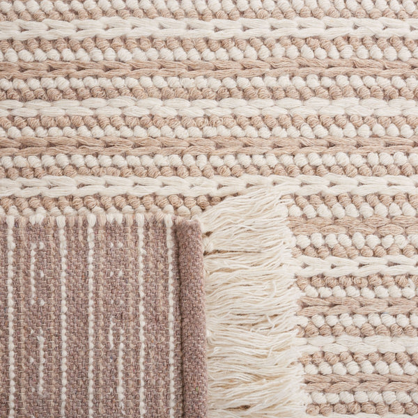 Safavieh Natura 208 Modern Hand Woven Rug Taupe / Ivory NAT208E-8