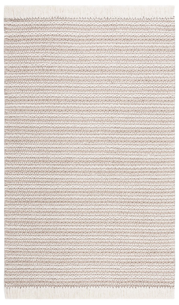 Safavieh Natura 208 Modern Hand Woven Rug Taupe / Ivory NAT208E-8