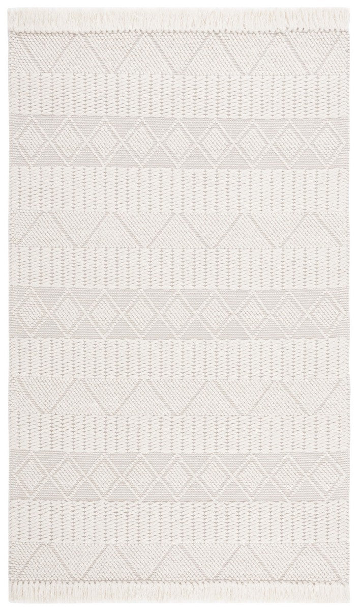 Safavieh Natura 209 Modern Hand Woven Rug Ivory / Grey NAT209F-8