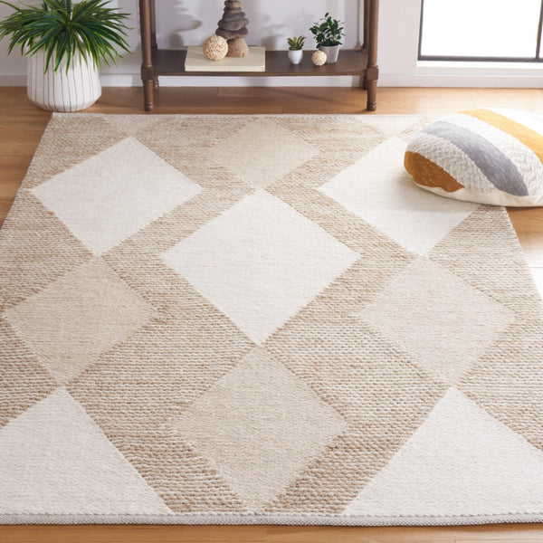Safavieh Natura 219 Hand Woven Wool and Cotton Bohemian Rug NAT219A-8