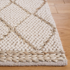 Safavieh Natura 223 Hand Woven 80% Wool/20% Cotton Geometric Rug NAT223A-9