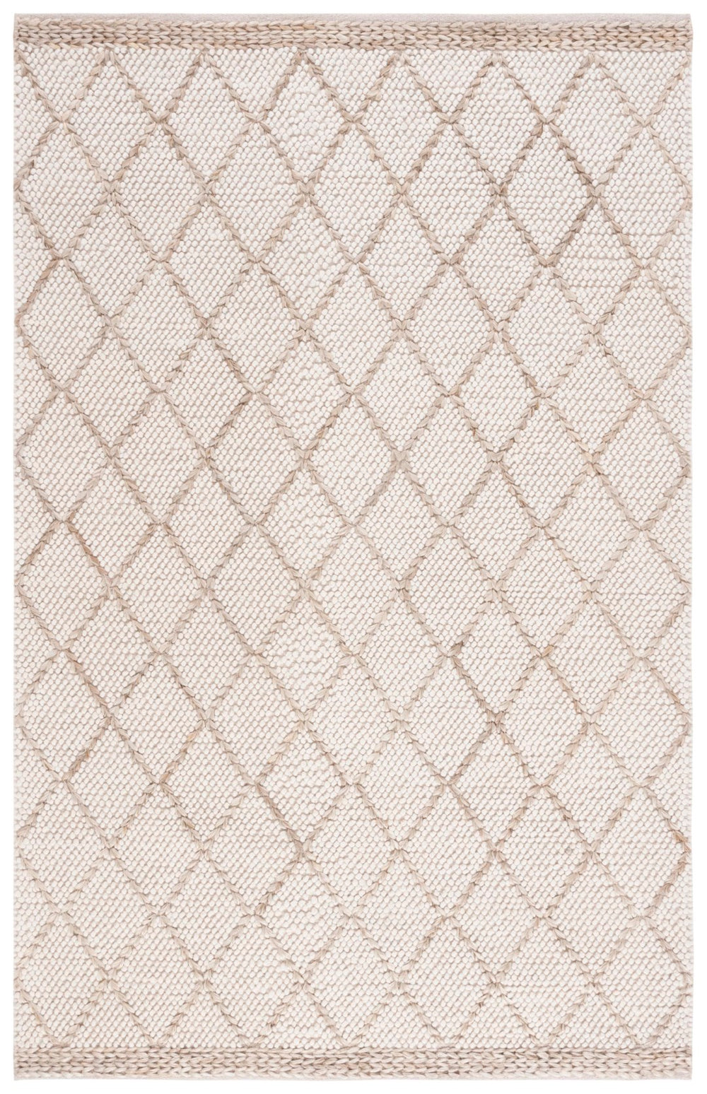 Safavieh Natura 223 Hand Woven 80% Wool/20% Cotton Geometric Rug NAT223A-9