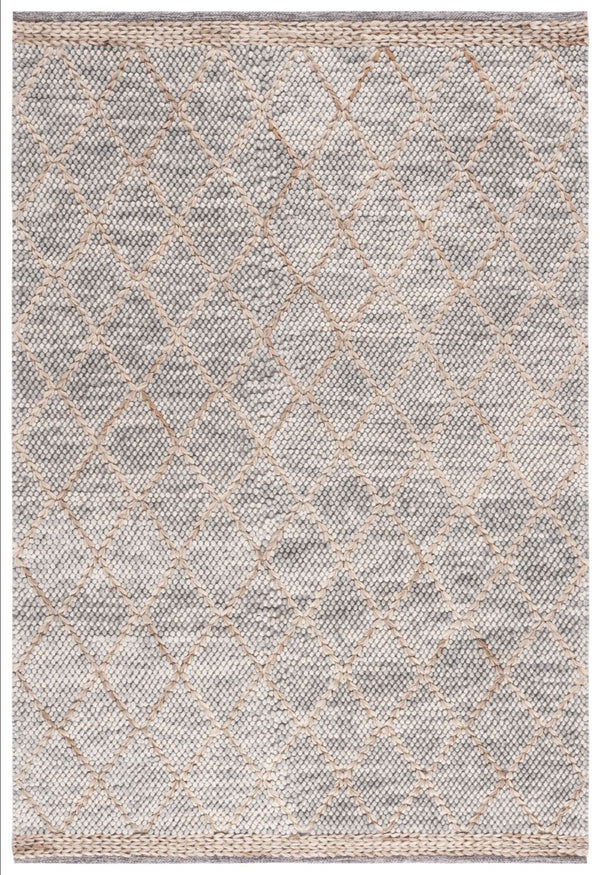 Safavieh Natura 223 Hand Woven 80% Wool/20% Cotton Geometric Rug NAT223G-9
