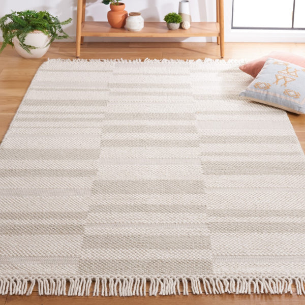 Safavieh Natura 225 Flat Weave 50% Wool and 50% Cotton Contemporary Rug NAT225G-8