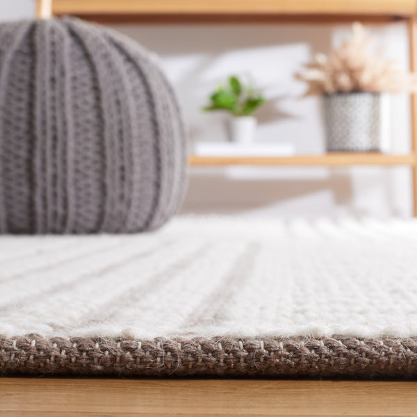 Natura Hand Woven Modern Area Rug in Premium Wool & Cotton Blend - Stylish Home Décor Essential