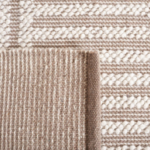 Natura Hand Woven Modern Area Rug in Premium Wool & Cotton Blend - Stylish Home Décor Essential