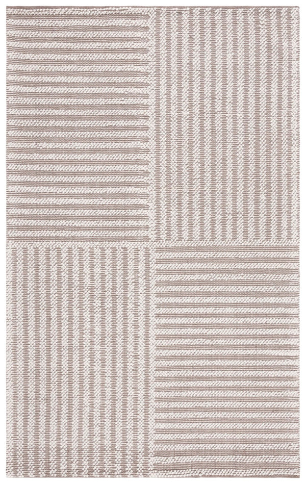 Natura Hand Woven Modern Area Rug in Premium Wool & Cotton Blend - Stylish Home Décor Essential