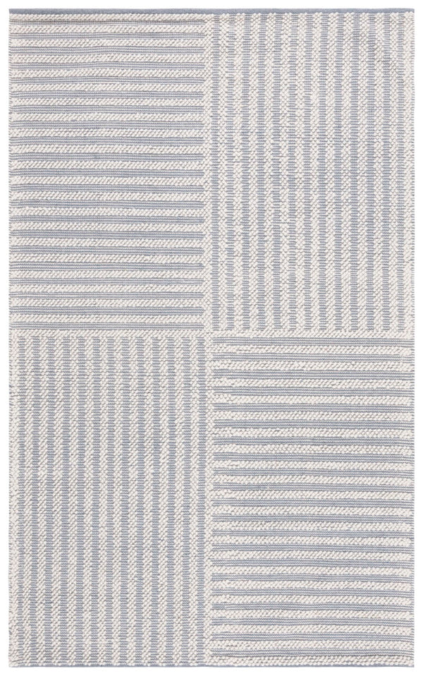 Natura Hand Woven Modern Area Rug in Premium Wool & Cotton Blend - Stylish Home Décor Essential