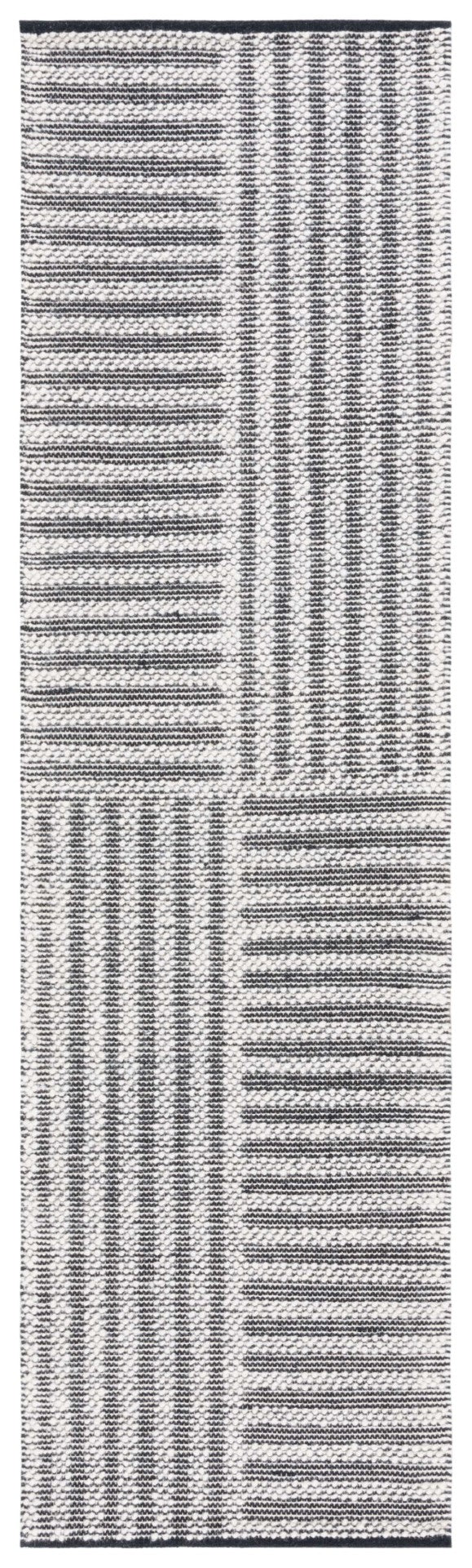 Natura Hand Woven Modern Area Rug in Premium Wool & Cotton Blend - Stylish Home Décor Essential