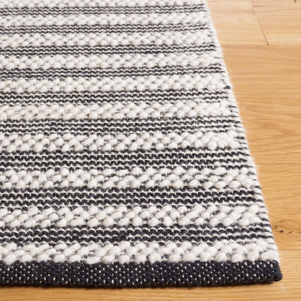 Natura Hand Woven Modern Area Rug in Premium Wool & Cotton Blend - Stylish Home Décor Essential