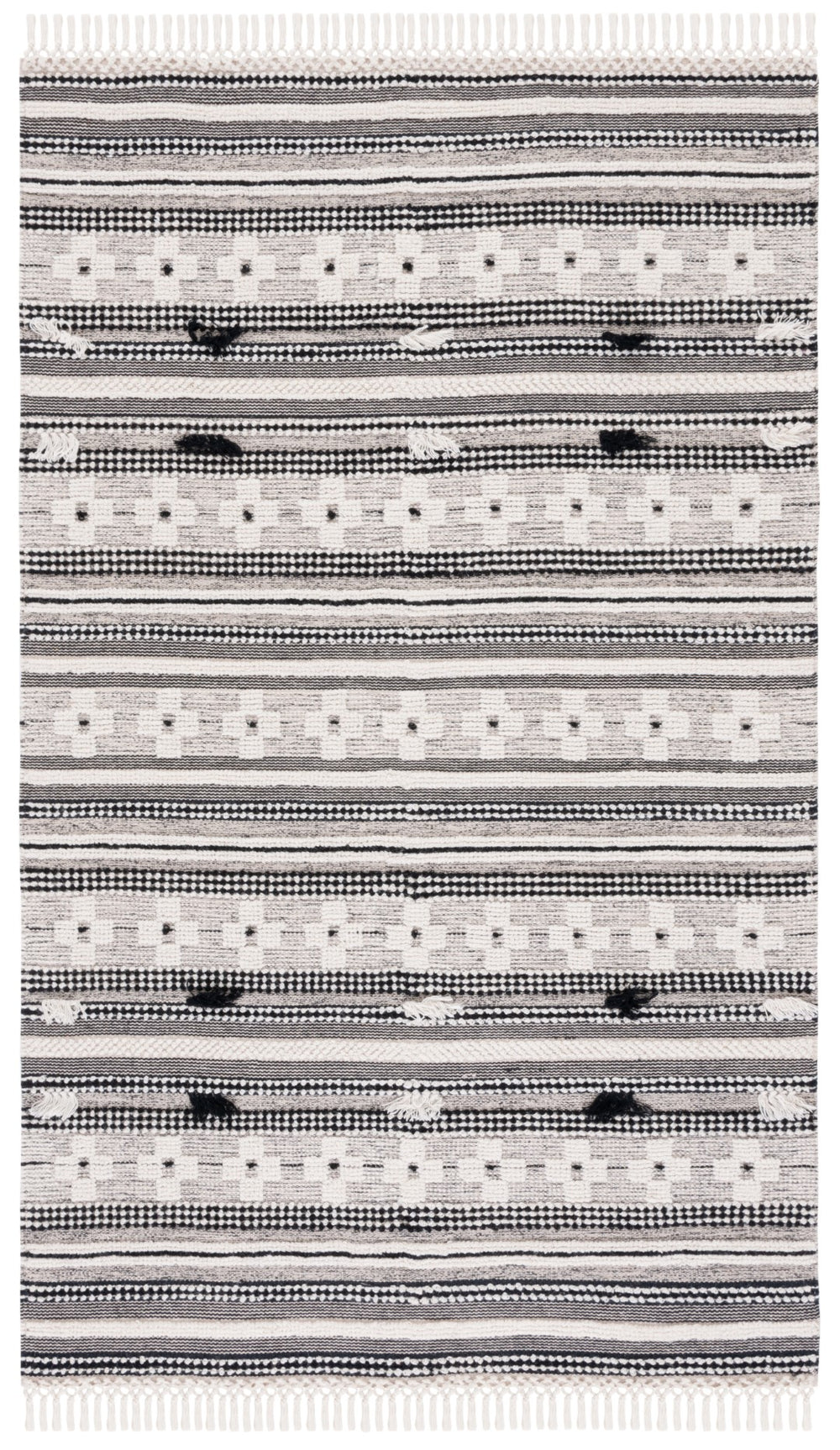 Safavieh Natura 282 Flat Weave 80% Wool and 20% Cotton Bohemian Rug NAT282Z-9