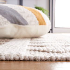 Safavieh Natura 293 Hand Woven 80% Wool and 20% Cotton Bohemian Rug NAT293F-8