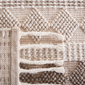 Safavieh Natura 293 Hand Woven 80% Wool and 20% Cotton Bohemian Rug NAT293F-8