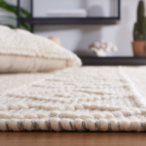 Safavieh Natura 294 Hand Woven 80% Wool and 20% Cotton Bohemian Rug NAT294A-8