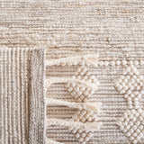 Safavieh Natura 294 Hand Woven 80% Wool and 20% Cotton Bohemian Rug NAT294A-8