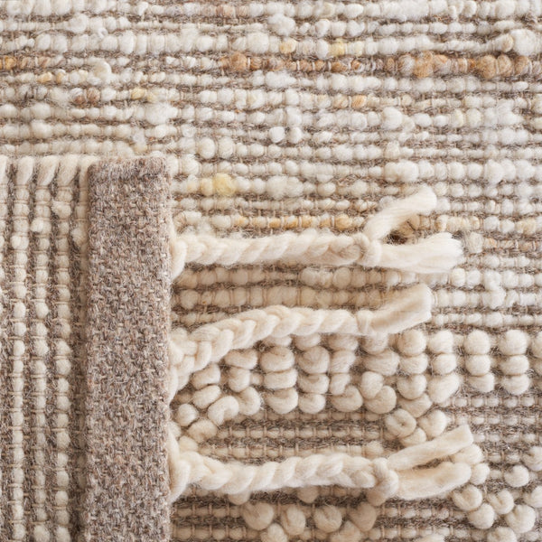 Safavieh Natura 295 Hand Woven 80% Wool and 20% Cotton Bohemian Rug NAT295A-8