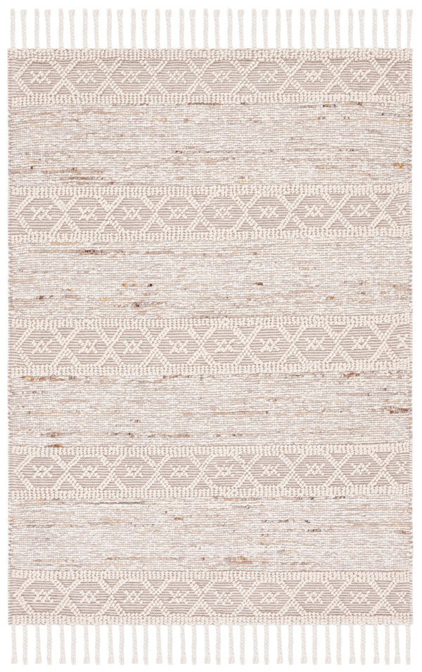 Safavieh Natura 295 Hand Woven 80% Wool and 20% Cotton Bohemian Rug NAT295A-8