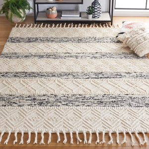 Safavieh Natura 298 Hand Woven 80% Wool and 20% Cotton Bohemian Rug NAT298Z-8