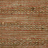 AMER Rugs Naturals NAT-3 Flat-Weave Striped Farmhouse Area Rug Orange 8' x 10'