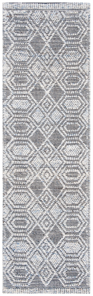 Natura 312 Hand Woven 60% Wool & 40% Viscose 0 Rug Blue 60% Wool & 40% Viscose NAT312M-28