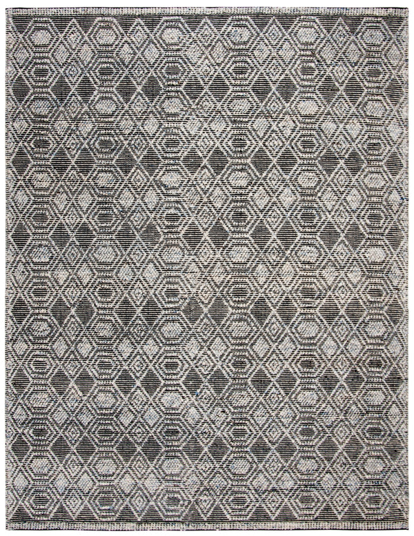 Natura 312 Hand Woven 60% Wool & 40% Viscose 0 Rug Blue 60% Wool & 40% Viscose NAT312M-8