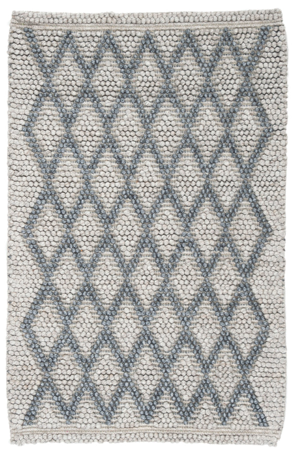 Natura 313 Hand Woven 60% Wool & 40% Viscose 0 Rug Silver 60% Wool & 40% Viscose NAT313G-3