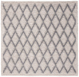 Natura 313 Hand Woven 60% Wool & 40% Viscose 0 Rug Silver 60% Wool & 40% Viscose NAT313G-6SQ