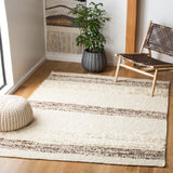 Natura 321 Hand Woven 90% Wool, 10% Cotton 0 Rug Ivory / Brown 90% Wool, 10% Cotton NAT321A-5