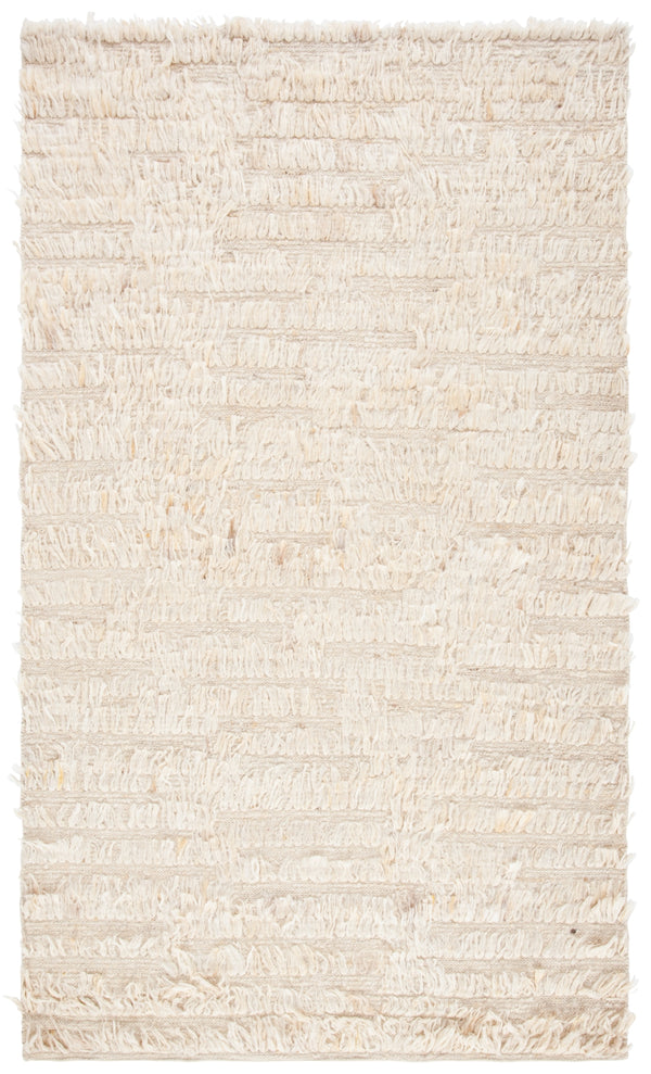 Natura 322 Hand Woven 90% Wool, 10% Cotton 0 Rug Ivory 90% Wool, 10% Cotton NAT322A-5