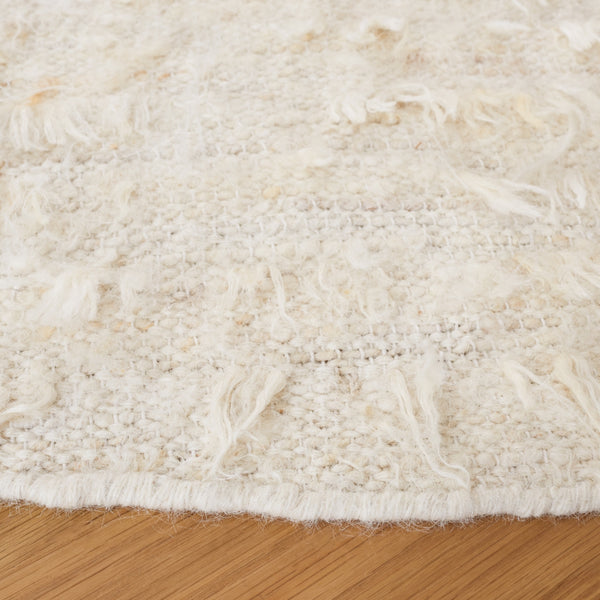 Natura 322 Hand Woven 90% Wool, 10% Cotton 0 Rug Ivory 90% Wool, 10% Cotton NAT322A-6R