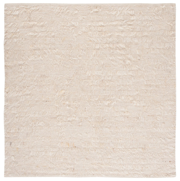 Natura 322 Hand Woven 90% Wool, 10% Cotton 0 Rug Ivory 90% Wool, 10% Cotton NAT322A-6SQ