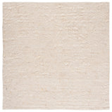 Natura 322 Hand Woven 90% Wool, 10% Cotton 0 Rug Ivory 90% Wool, 10% Cotton NAT322A-6SQ