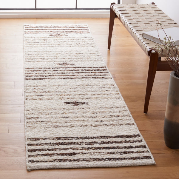 Natura 325 Hand Woven 90% Wool, 10% Cotton 0 Rug Black / Ivory 90% Wool, 10% Cotton NAT325Z-28