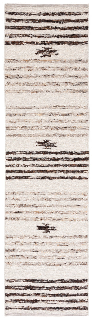 Natura 325 Hand Woven 90% Wool, 10% Cotton 0 Rug Black / Ivory 90% Wool, 10% Cotton NAT325Z-28