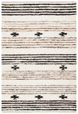 Natura 325 Hand Woven 90% Wool, 10% Cotton 0 Rug Black / Ivory 90% Wool, 10% Cotton NAT325Z-5