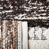Natura 326 Hand Woven 90% Wool, 10% Cotton 0 Rug Brown / Ivory 90% Wool, 10% Cotton NAT326T-5