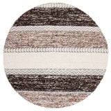 Natura 326 Hand Woven 90% Wool, 10% Cotton 0 Rug Brown / Ivory 90% Wool, 10% Cotton NAT326T-6R