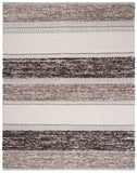 Natura 326 Hand Woven 90% Wool, 10% Cotton 0 Rug Brown / Ivory 90% Wool, 10% Cotton NAT326T-8