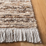 Natura 327 Hand Woven 90% Wool, 10% Cotton 0 Rug Brown / Ivory 90% Wool, 10% Cotton NAT327T-5