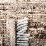 Natura 327 Hand Woven 90% Wool, 10% Cotton 0 Rug Brown / Ivory 90% Wool, 10% Cotton NAT327T-5